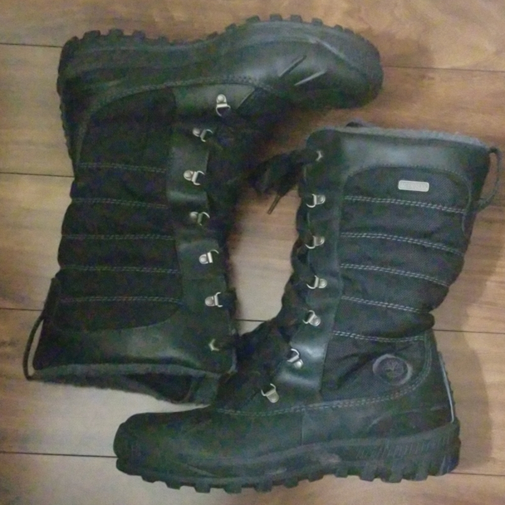 Timberland boots.